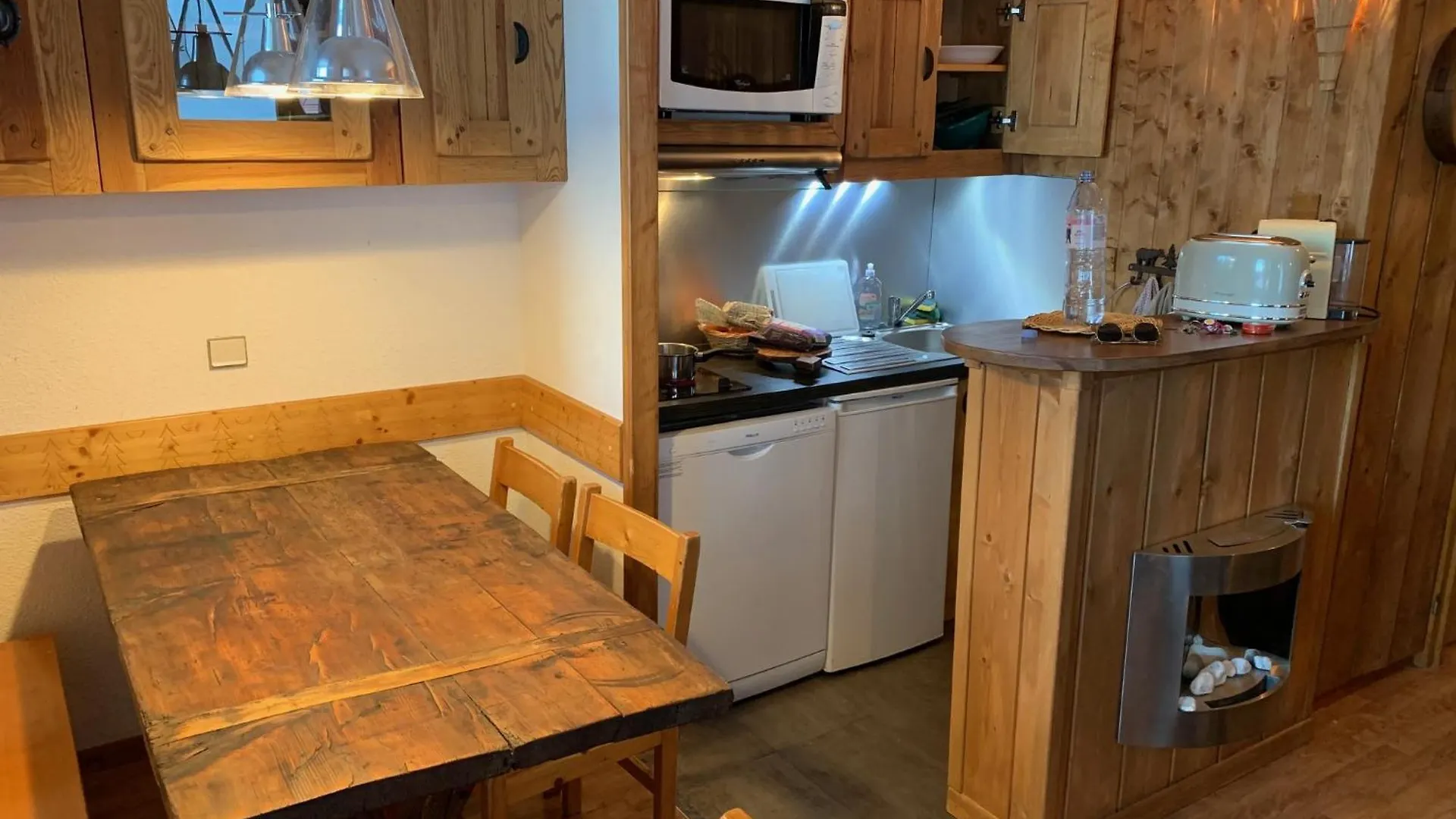 Apartment P2-3 Esprit Chalet Sur Les Pistes De Courchevel